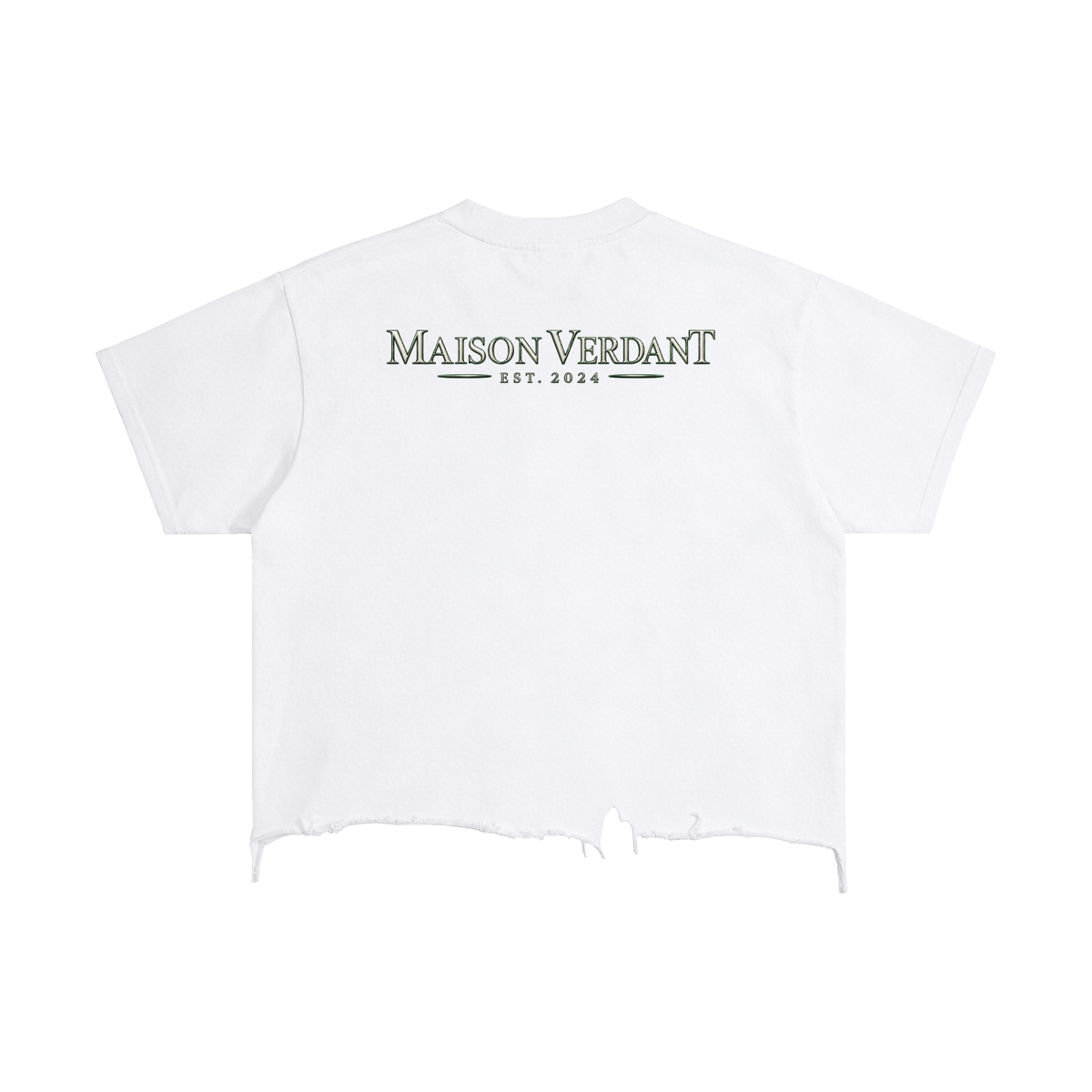 Maison Verdant Vintage Wash Distressed Tee