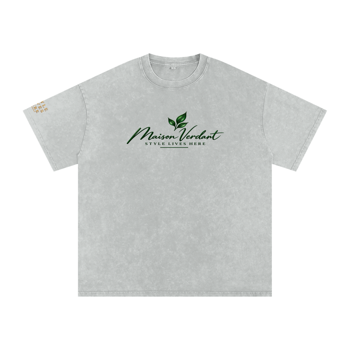 Maison Verdant Signature Washed Oversized Tee