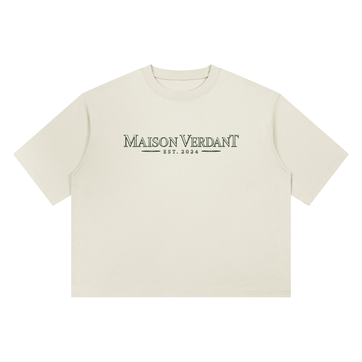 Verdant Signature Heavyweight Boxy Tee