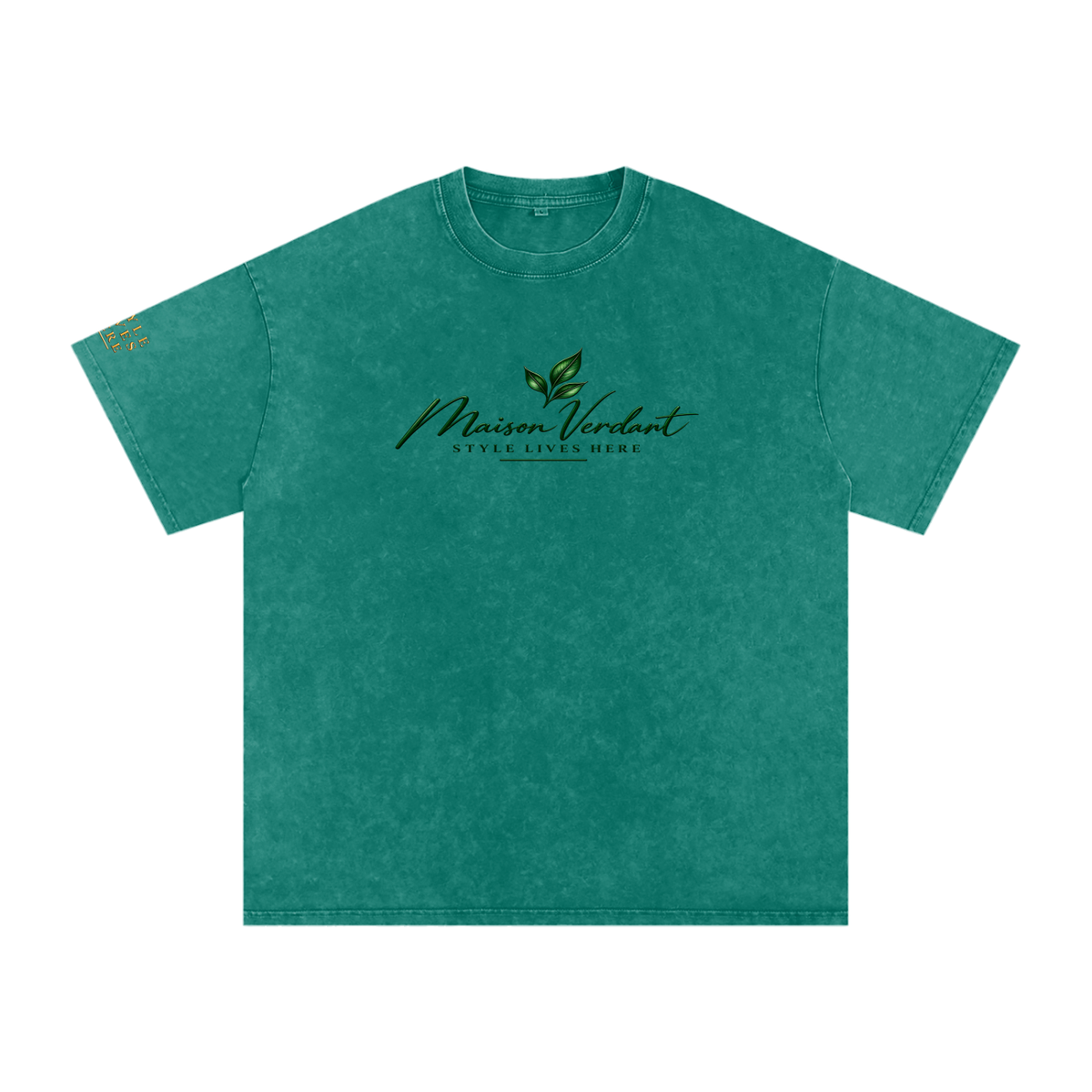 Maison Verdant Signature Washed Oversized Tee